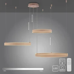 LED-Pendelleuchte Anelli