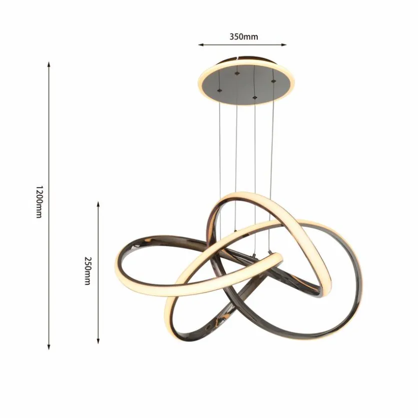 LED-Pendelleuchte Bandol