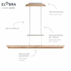 LED-Pendelleuchte Columbia