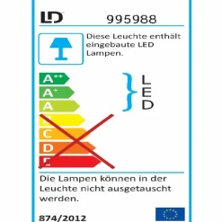 LED-Pendelleuchte Curls