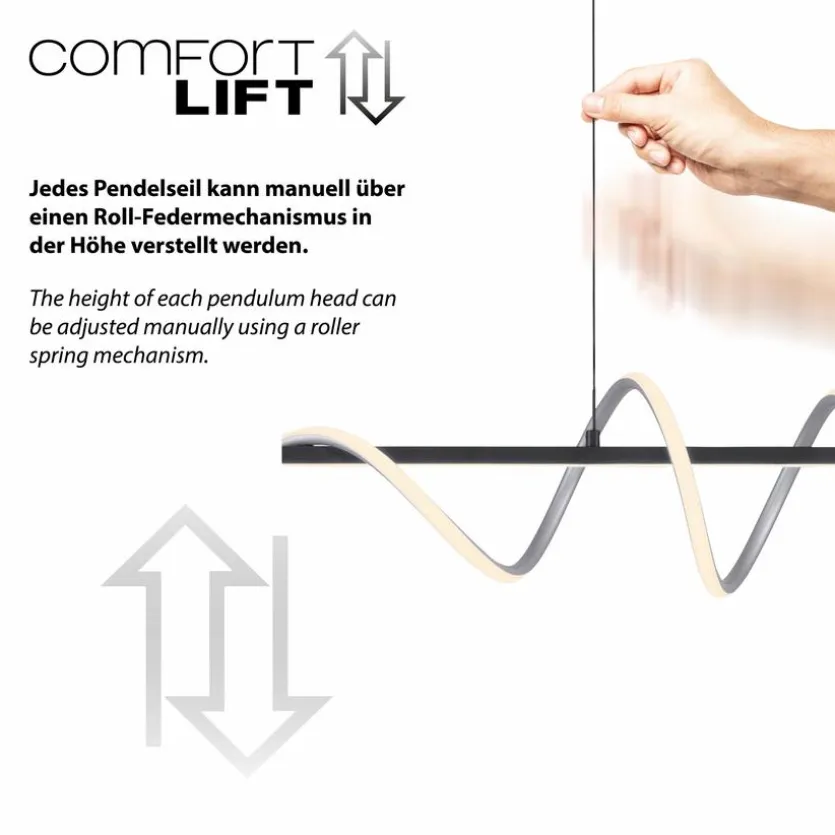 LED-Pendelleuchte Emanda