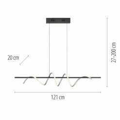 LED-Pendelleuchte Emanda