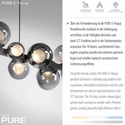 LED-Pendelleuchte E-Popup