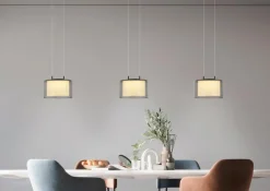 LED-Pendelleuchte Grand Smoke