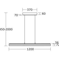 LED-Pendelleuchte Heloise
