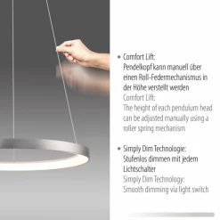 LED-Pendelleuchte Hoop
