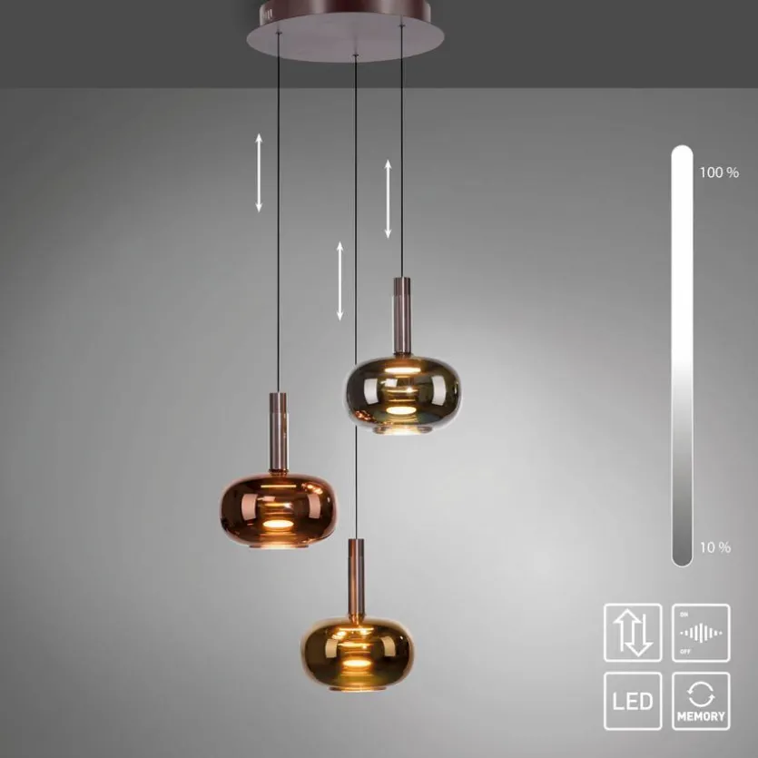 LED-Pendelleuchte Irides