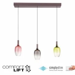 LED-Pendelleuchte Irides