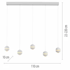 LED-Pendelleuchte Lini