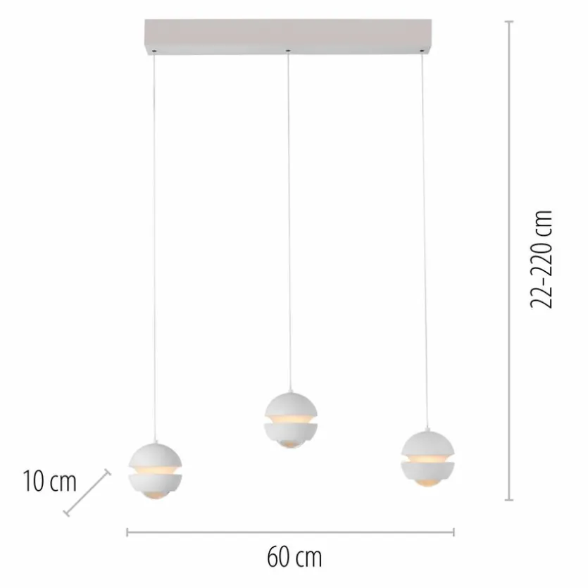 LED-Pendelleuchte Lini