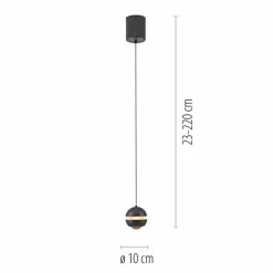 LED-Pendelleuchte Lini