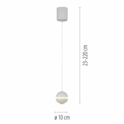 LED-Pendelleuchte Lini