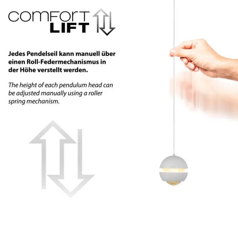 LED-Pendelleuchte Lini