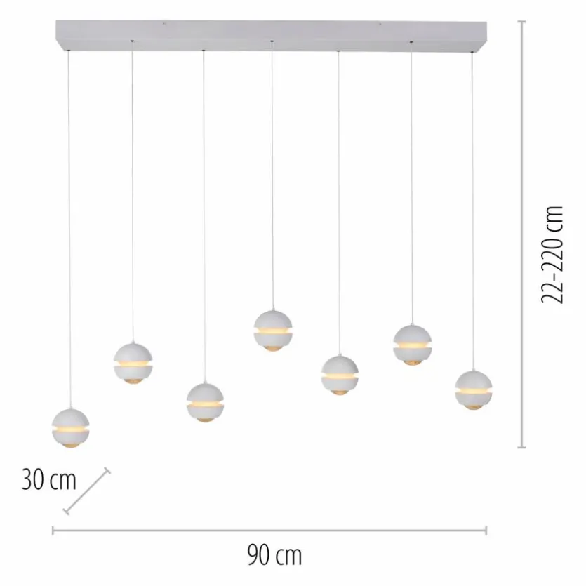 LED-Pendelleuchte Lini