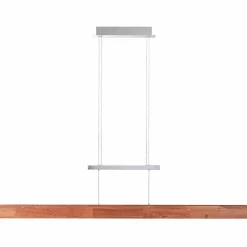 LED-Pendelleuchte Metall, Nickel