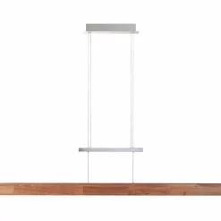 LED-Pendelleuchte Metall, Nickel