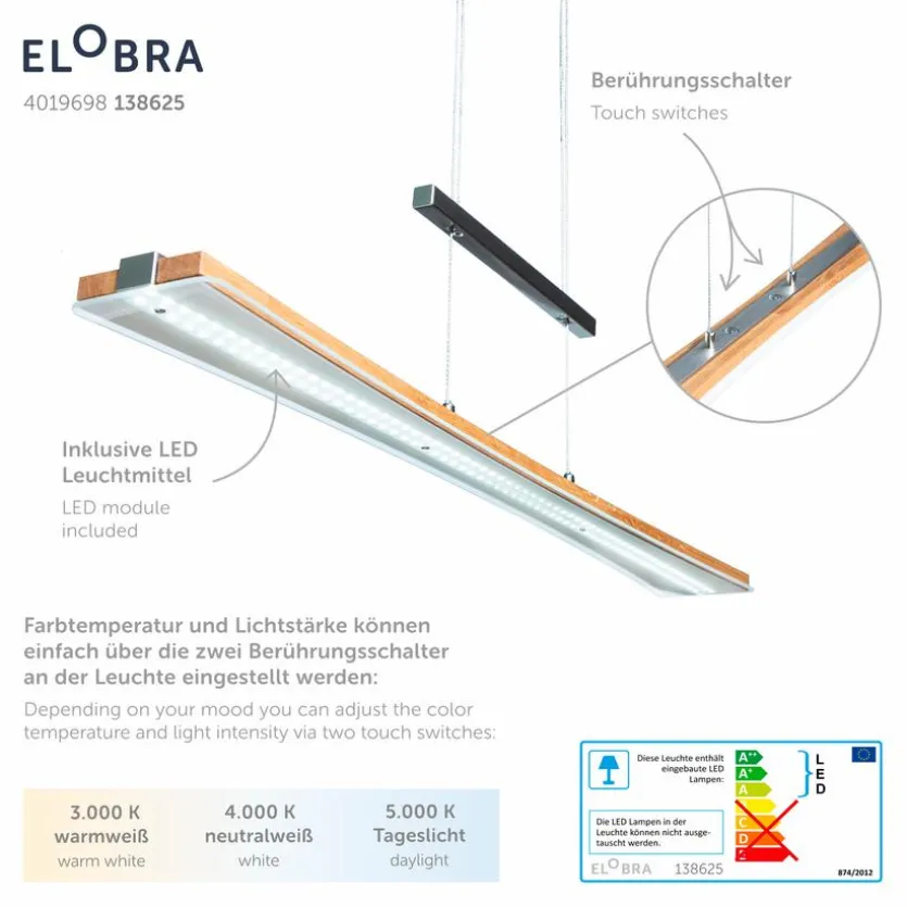 LED-Pendelleuchte Panama