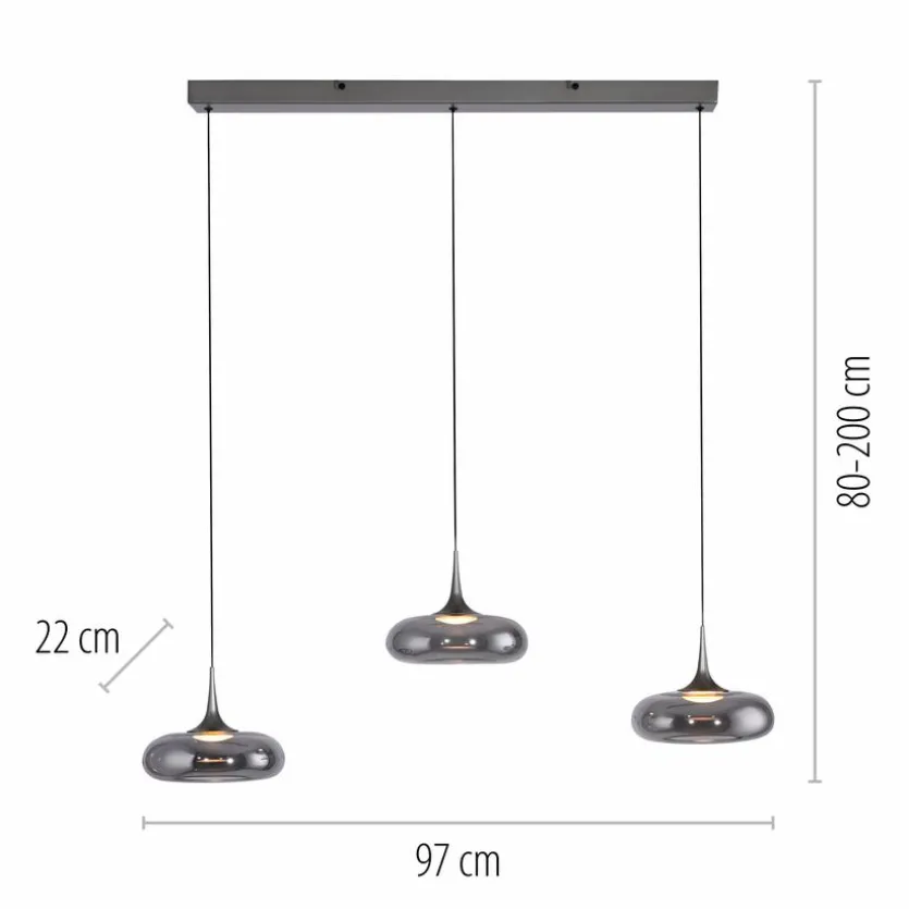 LED-Pendelleuchte Posh