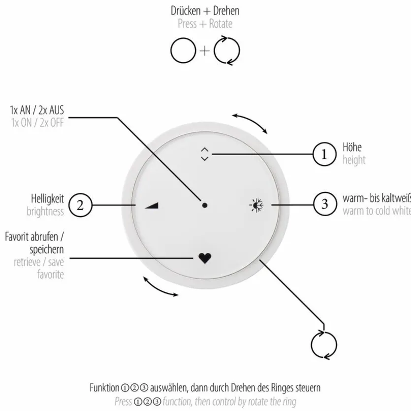 LED-Pendelleuchte Pure E-Clipse