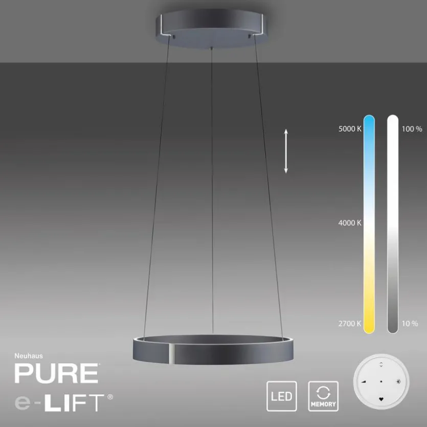 LED-Pendelleuchte Pure E-Clipse