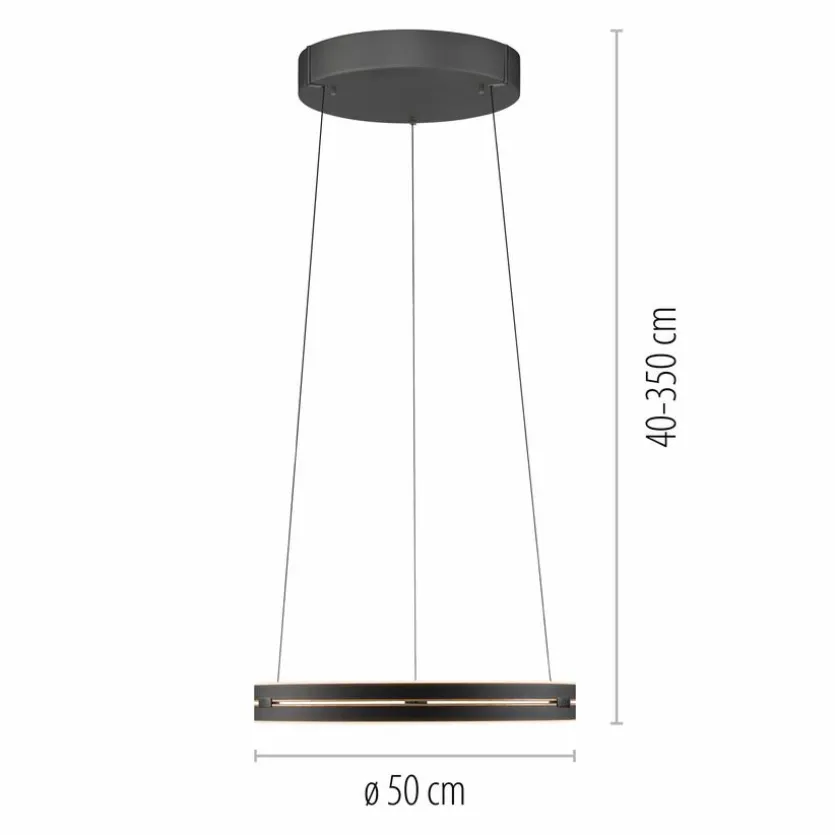 LED-Pendelleuchte Pure E-Loop