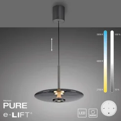 LED-Pendelleuchte Pure E-Vitrum