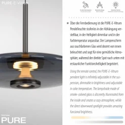 LED-Pendelleuchte Pure E-Vitrum