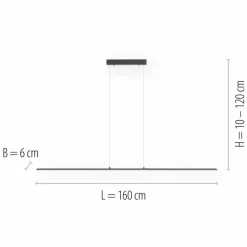 LED-Pendelleuchte Pure Lite
