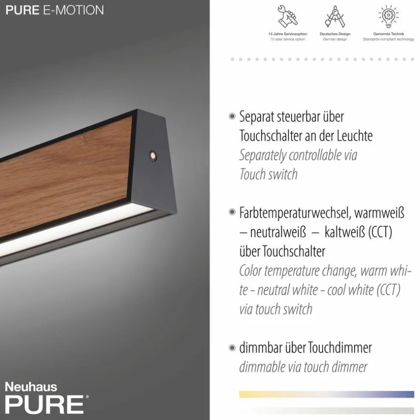 LED-Pendelleuchte Pure-Motion
