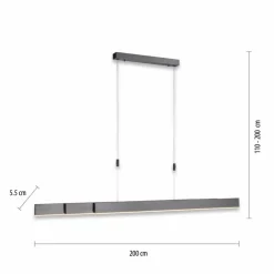 LED-Pendelleuchte Pure Moto