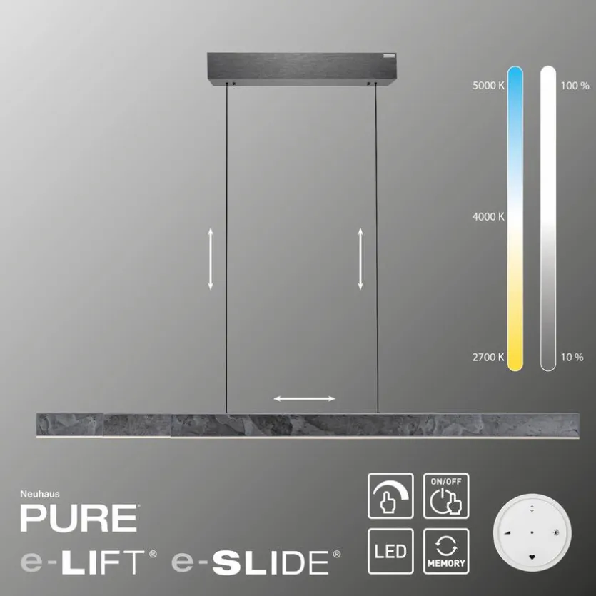 LED-Pendelleuchte Pure Moto-Rise