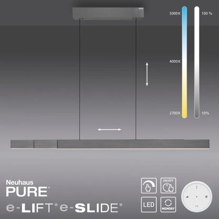 LED-Pendelleuchte Pure-Moto-Rise
