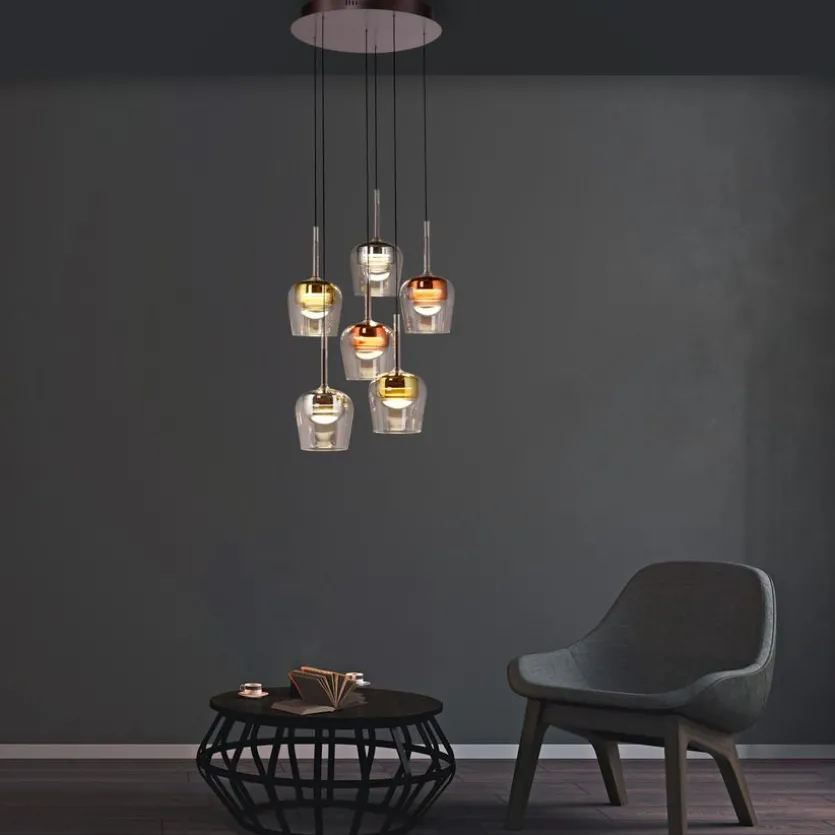 LED-Pendelleuchte Q-Kon