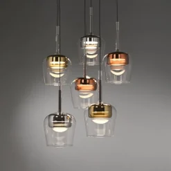 LED-Pendelleuchte Q-Kon