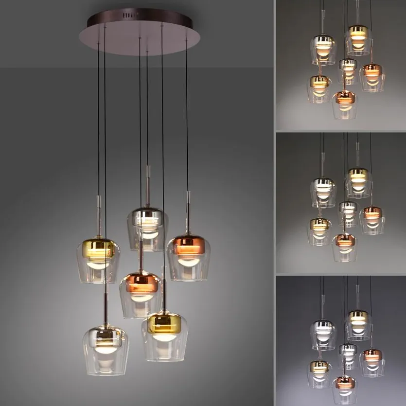 LED-Pendelleuchte Q-Kon