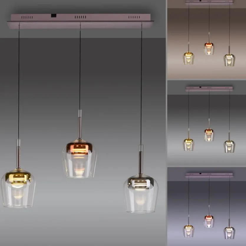 LED-Pendelleuchte Q-Kon