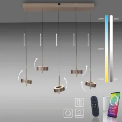 LED-Pendelleuchte Q-Rotate