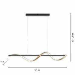 LED-Pendelleuchte Q-Swing