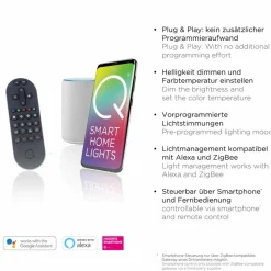 LED-Pendelleuchte Q-Swing
