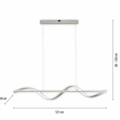 LED-Pendelleuchte Q-Swing