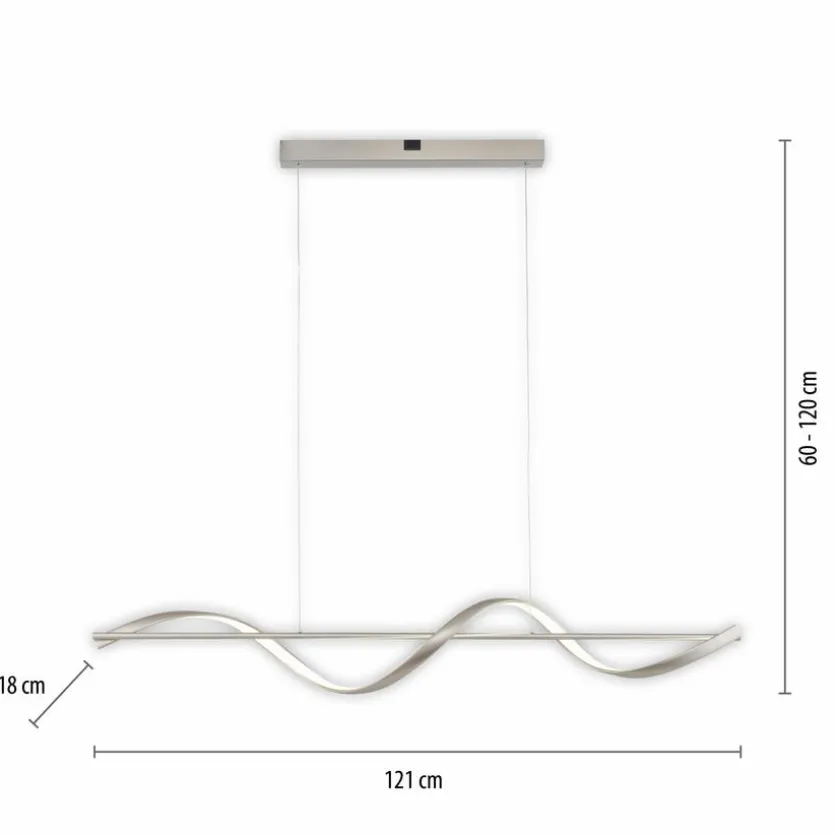 LED-Pendelleuchte Q-Swing