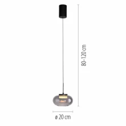 LED-Pendelleuchte Sia