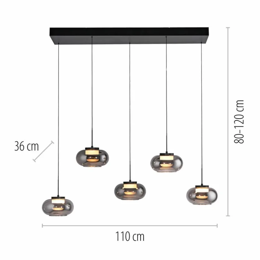 LED-Pendelleuchte Sia