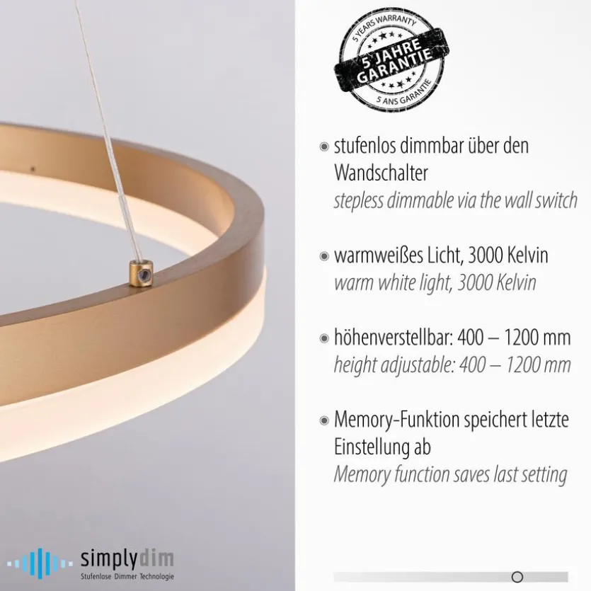 LED-Pendelleuchte Titus