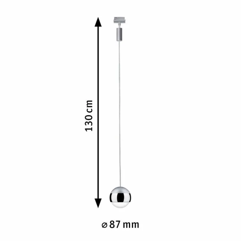 LED-Pendelleuchte URail Caspule II