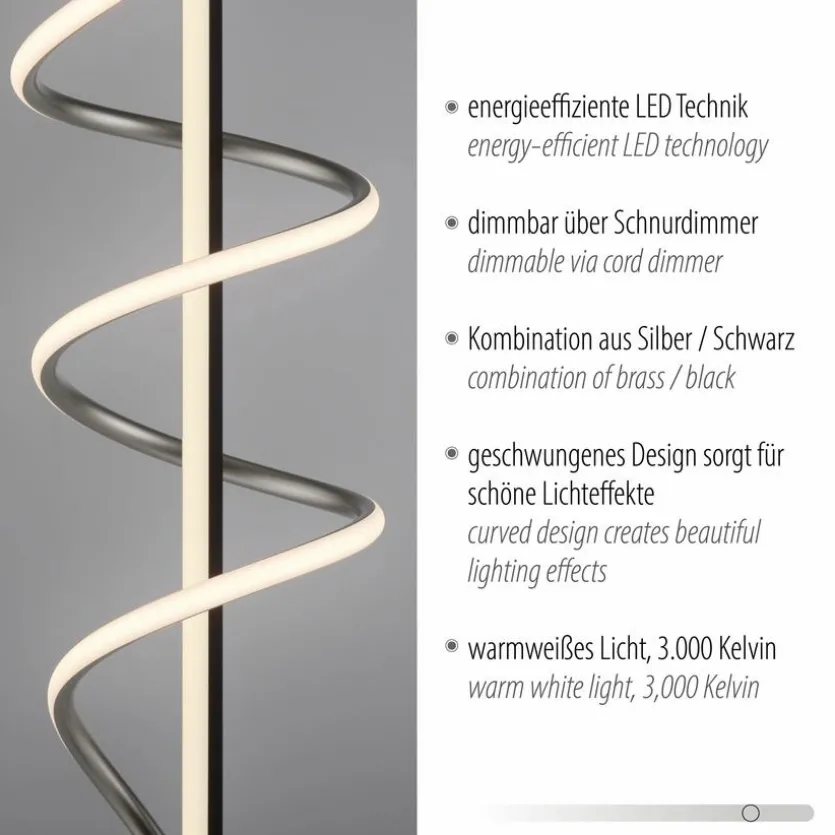 LED-Stehlampe Emanda