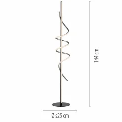 LED-Stehlampe Emanda