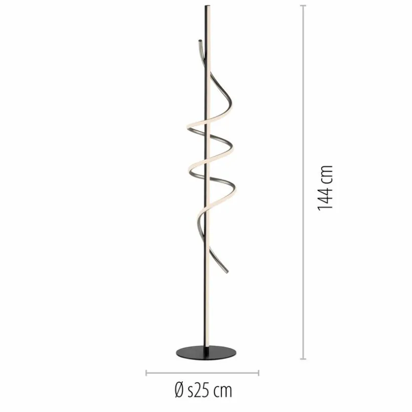 LED-Stehlampe Emanda