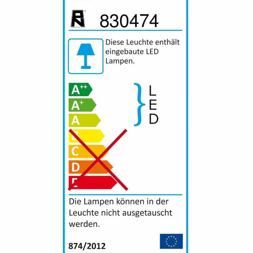 LED-Stehlampe Linda