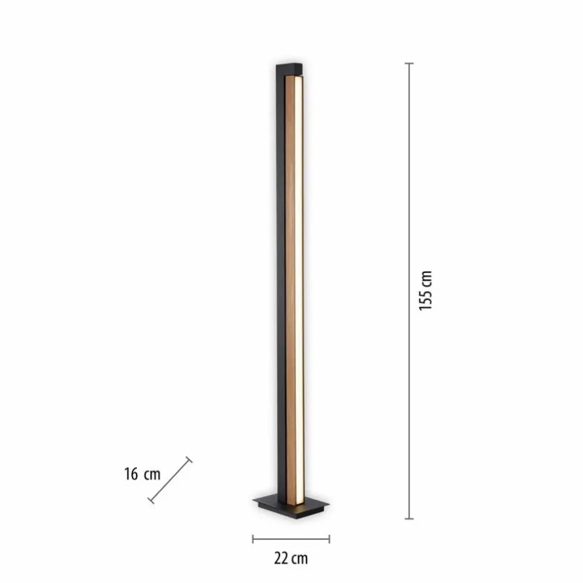 LED-Stehlampe Pure Lines